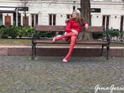 Naughty walking for Theo 7/16