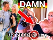 HITZEFREI.dating Blonde German MILF (47) hooked up on street (SOPHIE LOGAN)