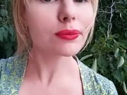 Friday Finally, guys! No panties under dress, need a good sex to soothe 2/16