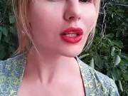 Friday Finally, guys! No panties under dress, need a good sex to soothe 3/16