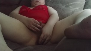 Trans Hailey playing with herself with toys part 6