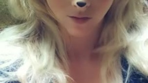 Would you add me? Cute boob reveal