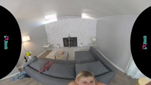 VRHUSH Fourth of July fun with hot blonde Serena Avary