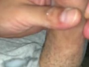 Slow motion squirting cumshot