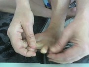 EAT my dirty smelly sweaty feet 3/16