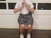 No Undies 18 yo HS student is so horny she asks to come over and just fuck 2/16