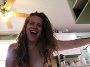 Teen will Cum on teacher's fat Cock for Better Grade - POV