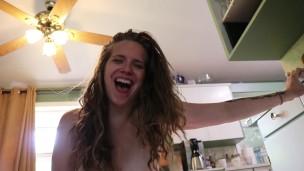 Teen will Cum on teacher's fat Cock for Better Grade - POV