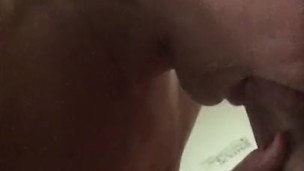 Girlfriend returns favor with loving blowjob