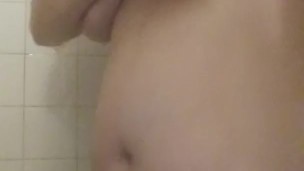Step brother caught me in the shower