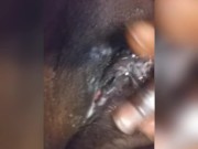 Pregnant Ebony Creamy Wet Pussy you wish you could nut in