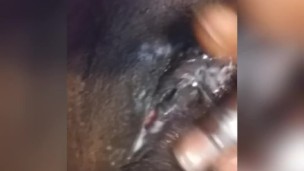 Pregnant Ebony Creamy Wet Pussy you wish you could nut in
