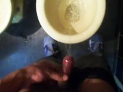 peeing in my bathroom