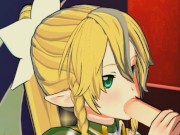 Sword Art Online - Leafa 3D Hentai Special