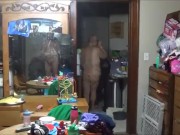 BBW loves being fucked from all angles by two men. 14/16