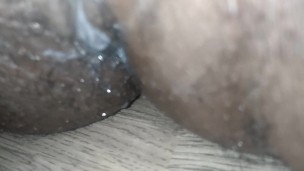 Squirting Action On Bathroom Floor