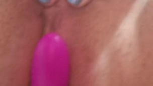Crazy orgasm with a dildo in my ass