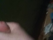 Watch me jerk and slap my hard cock on your face