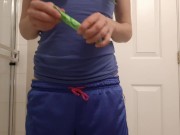 Tampon Insertion With Carboard Applicator 3/16