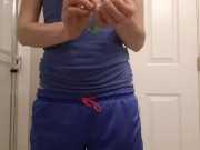 Tampon Insertion With Carboard Applicator 4/16