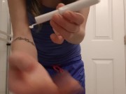 Tampon Insertion With Carboard Applicator 7/16