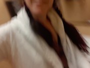 Summer Pee At A Fast Food Restaurant 16/16