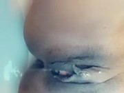 Pissing Pierced Pussy