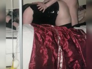 Real Couple Have Real Hard Sex PVC Bondage Handcuffs 2/16