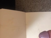Huge slow motion cumshot