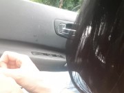 Parco pubblico.Pompino e Chiavata in auto (vera)  interrotta da polizia.. 1/16