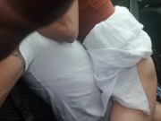 Parco pubblico.Pompino e Chiavata in auto (vera)  interrotta da polizia.. 16/16