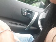 Parco pubblico.Pompino e Chiavata in auto (vera)  interrotta da polizia.. 2/16