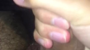 Wanking on my bed