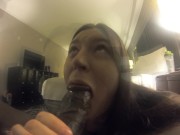 Feels like heaven bbw sucking my fat black dick with her bimbo lips 8/16