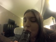 Feels like heaven bbw sucking my fat black dick with her bimbo lips 9/16