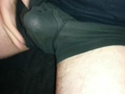 Jerking Off & Cumming In My Boxers - SlugsOfCumGuy