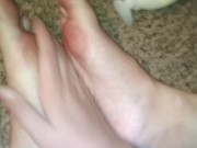 Milf feet play 16/16
