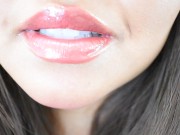Tongue and Mouth: "Cum all over my lips"