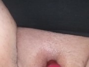 Playing with my pussy in the car