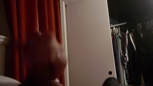 Hard jerk and cum before bed