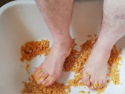 Fun with cornflakes and cream