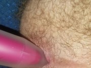Amateur anal masturbation