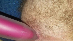 Amateur anal masturbation