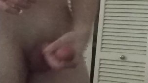 Hot, sweaty and naked fucking fleshlight~