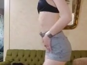 Dance & Strip to Nude to No More Tears by Ozzy 4/16