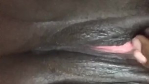 creamy ebony pussy