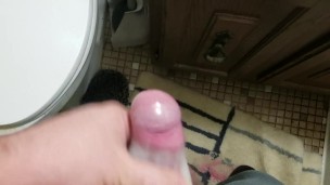 Breaking a tenga egg with my dick