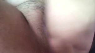 Girl moan loudly and cum creamy