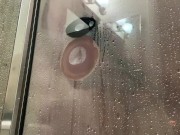 7 inch dildo in my ass, 9 inch dildo in my pussy