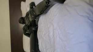 Latex cock twitch before going to Dore Alley 2019 (Folsom)